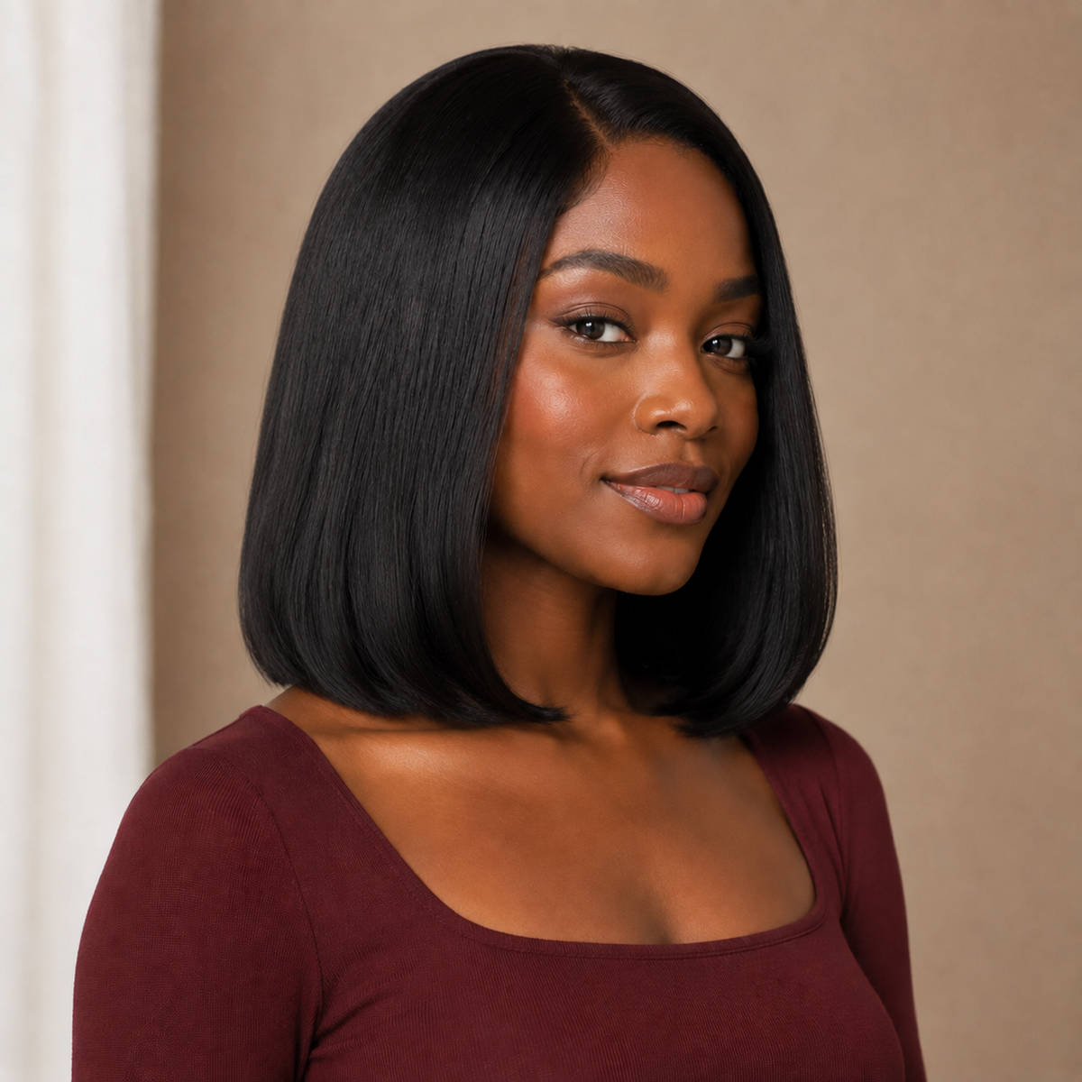 BOB wigs 13x4 natural colour 100% human hair wigs