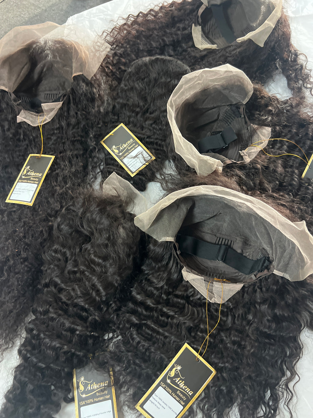 100% human hair wigs deep wave 13x6