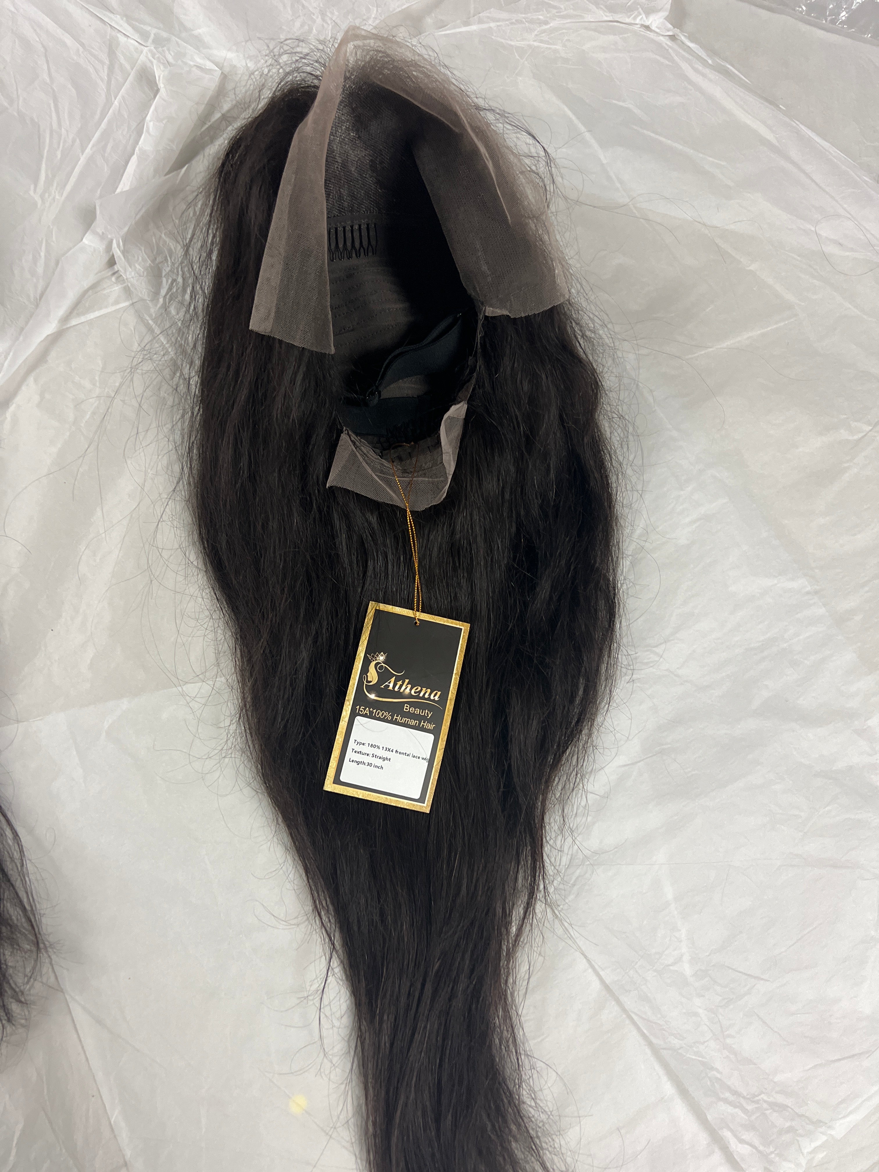 100% human hair wigs 13x4  straight