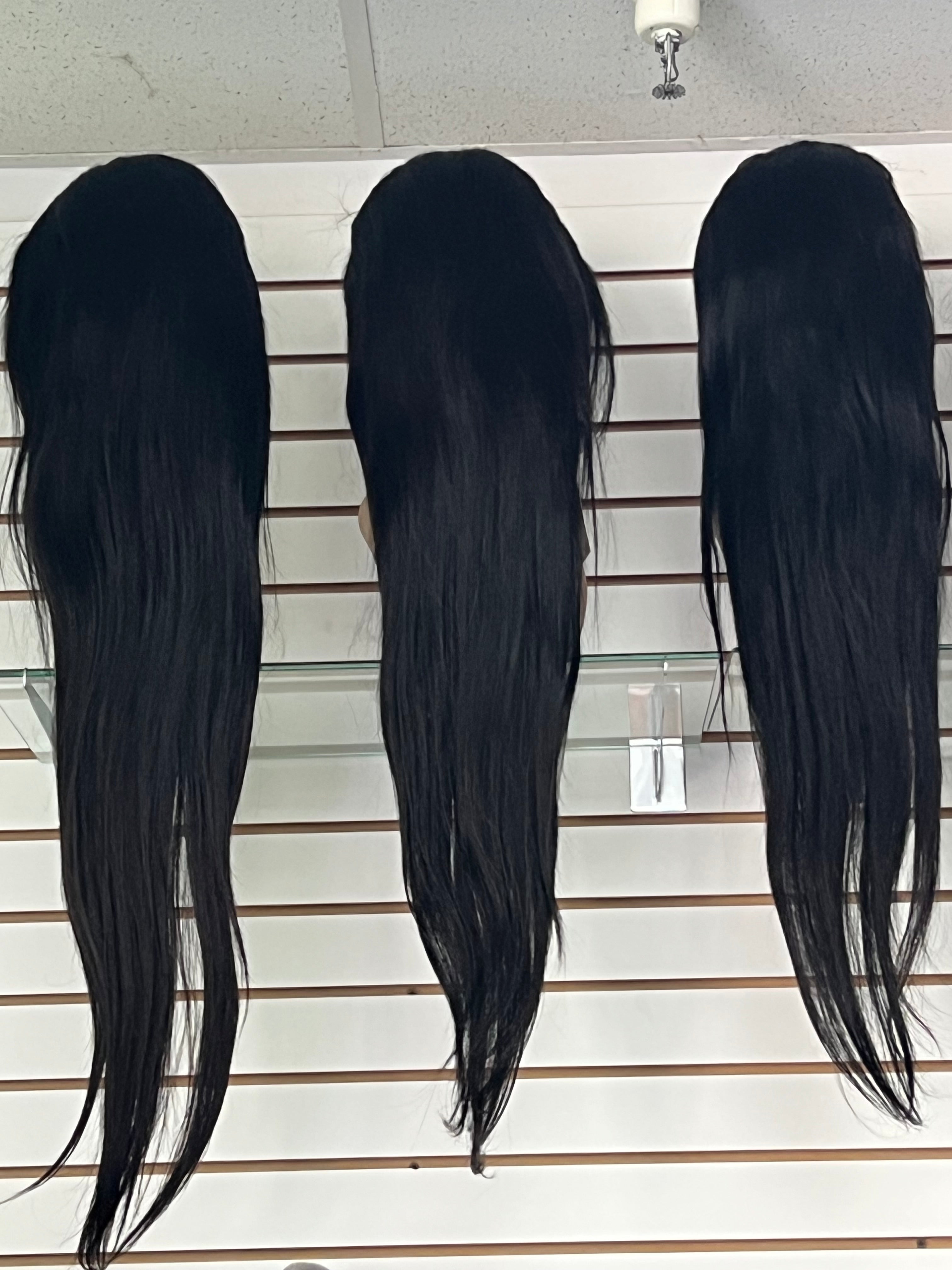 100% human hair wigs 13x6 straight body wave deep wave