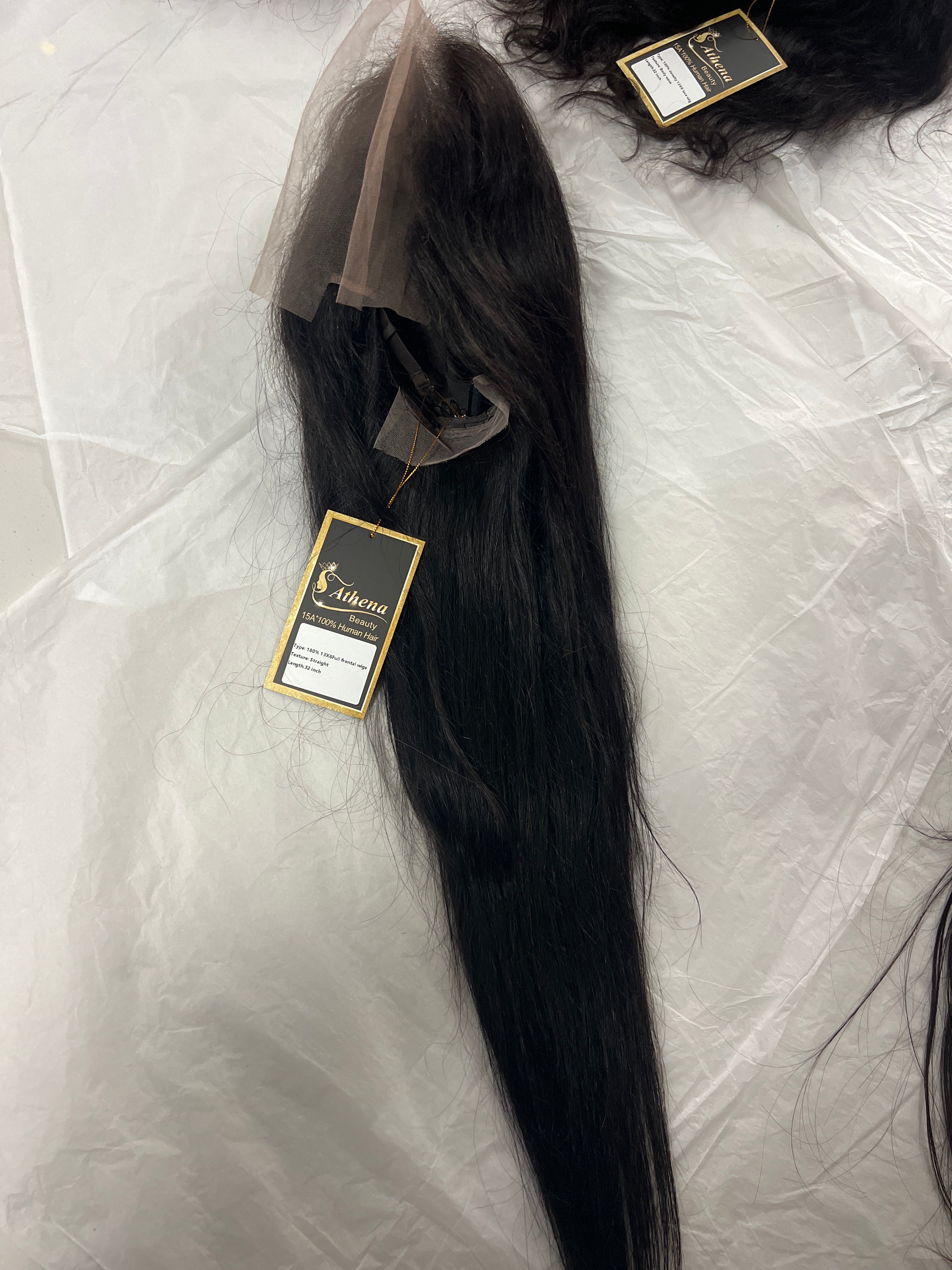 100% human hair wigs 13x6￼ straight & body wave