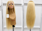 30” 613 Blonde Straight 13x6 Lace Front Wig – 100% Human Hair