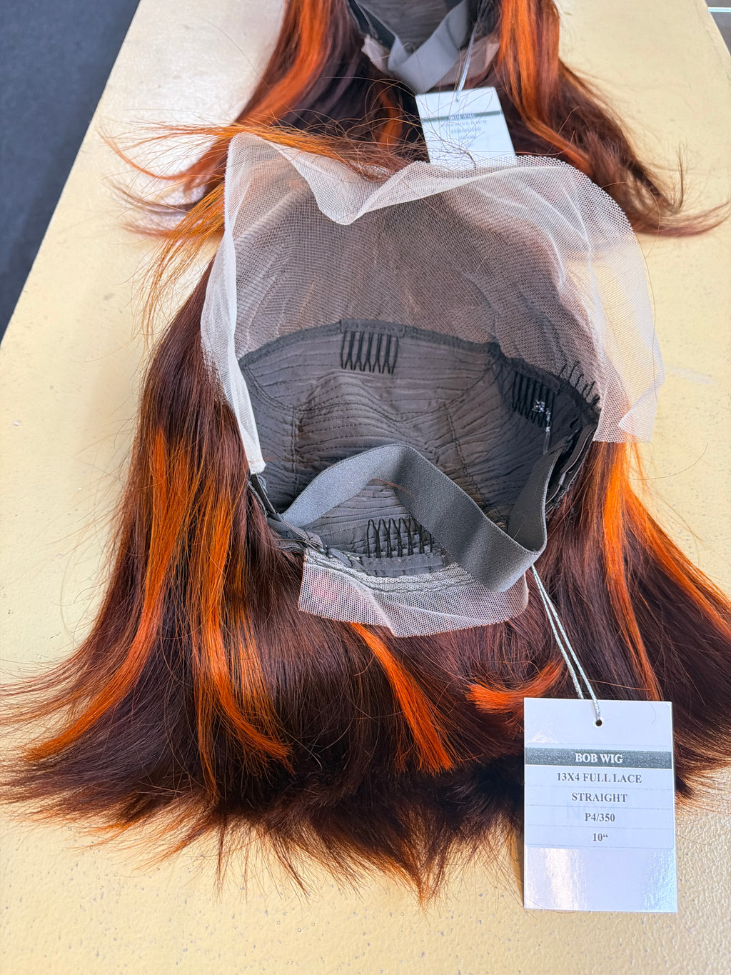 100% Human Hair 13x4 Lace Bob Wig – P4/350