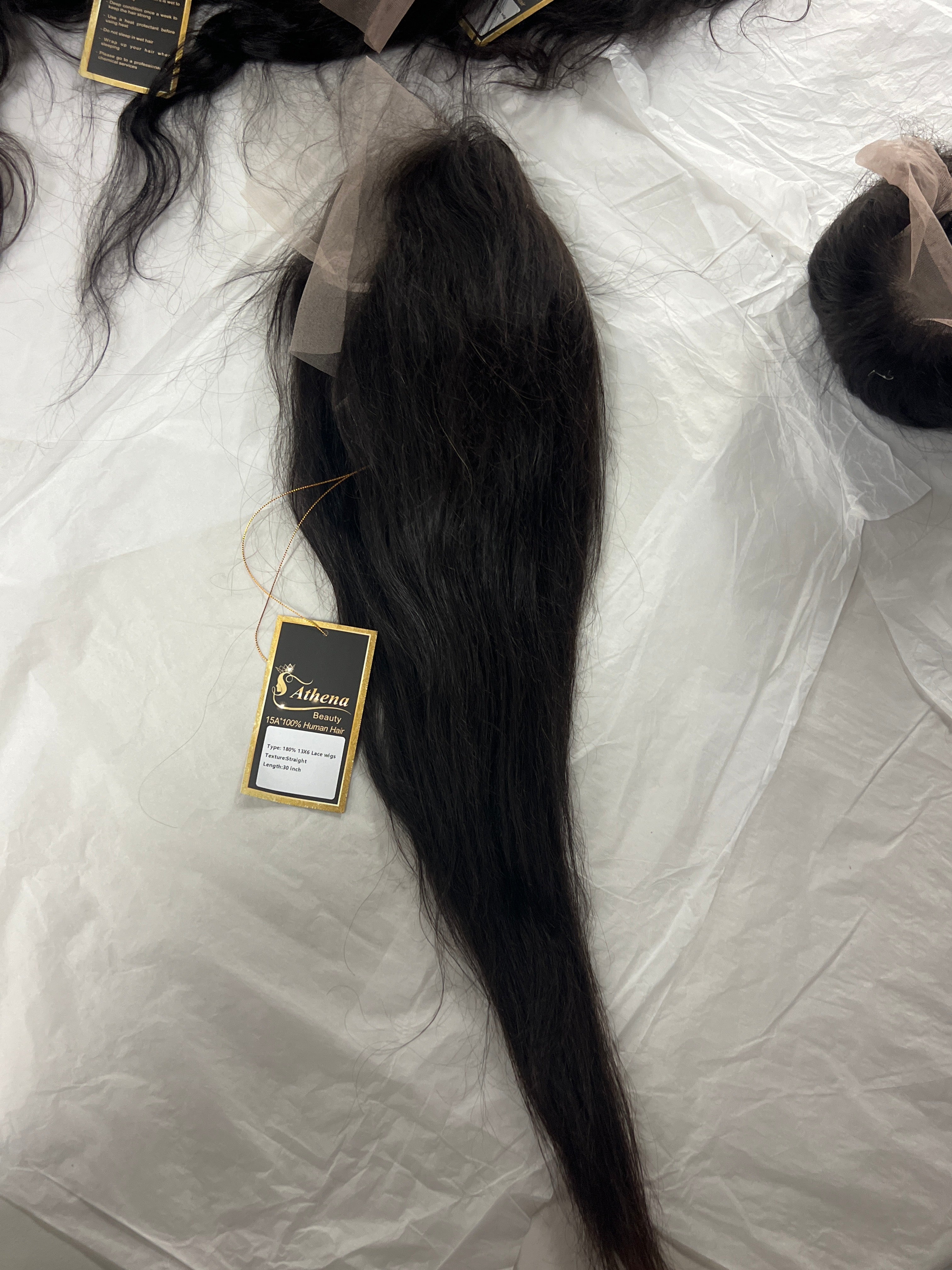 100% human hair wigs 13x6￼ straight & body wave