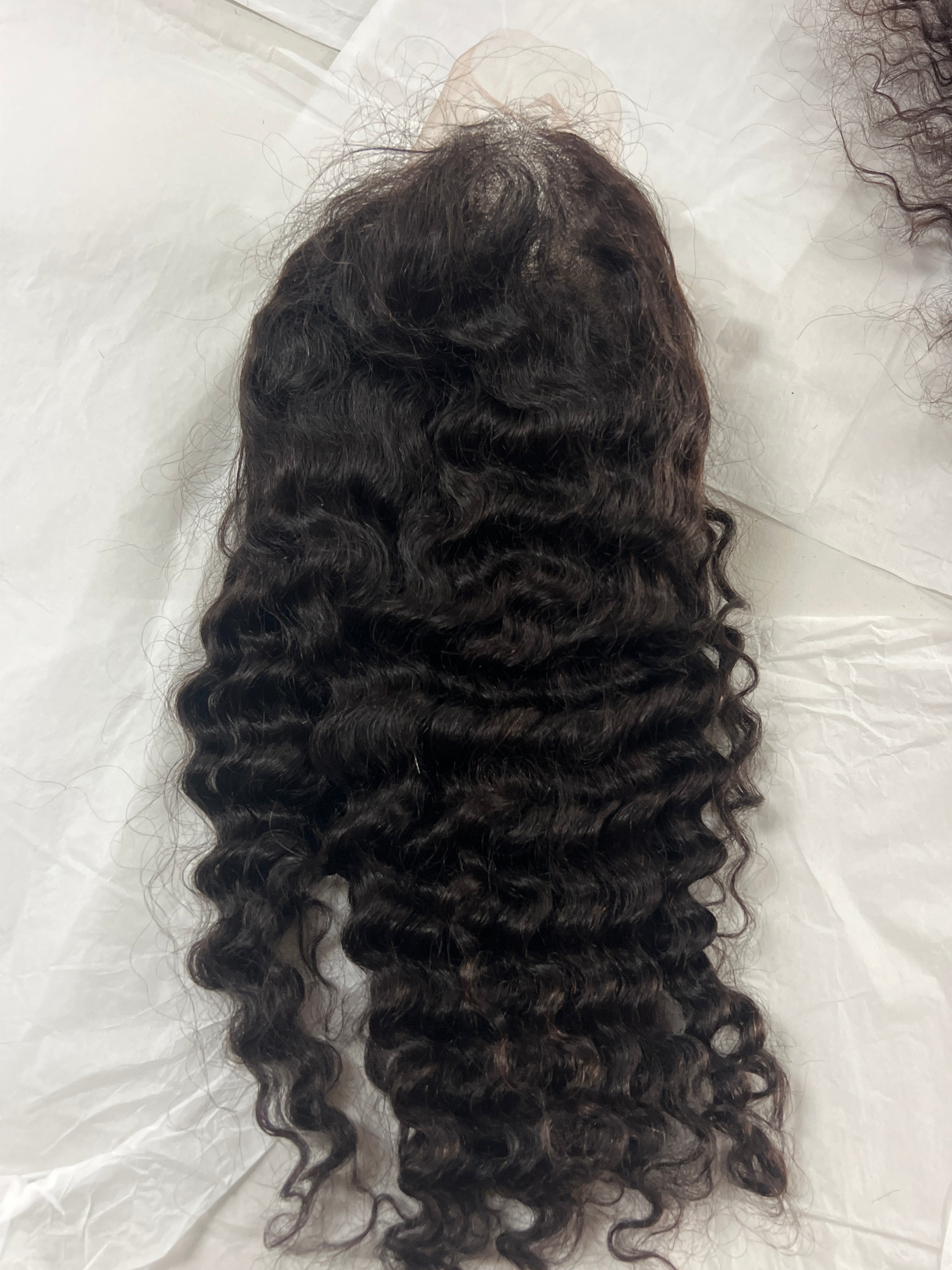 100% human hair wigs deep wave 13x6
