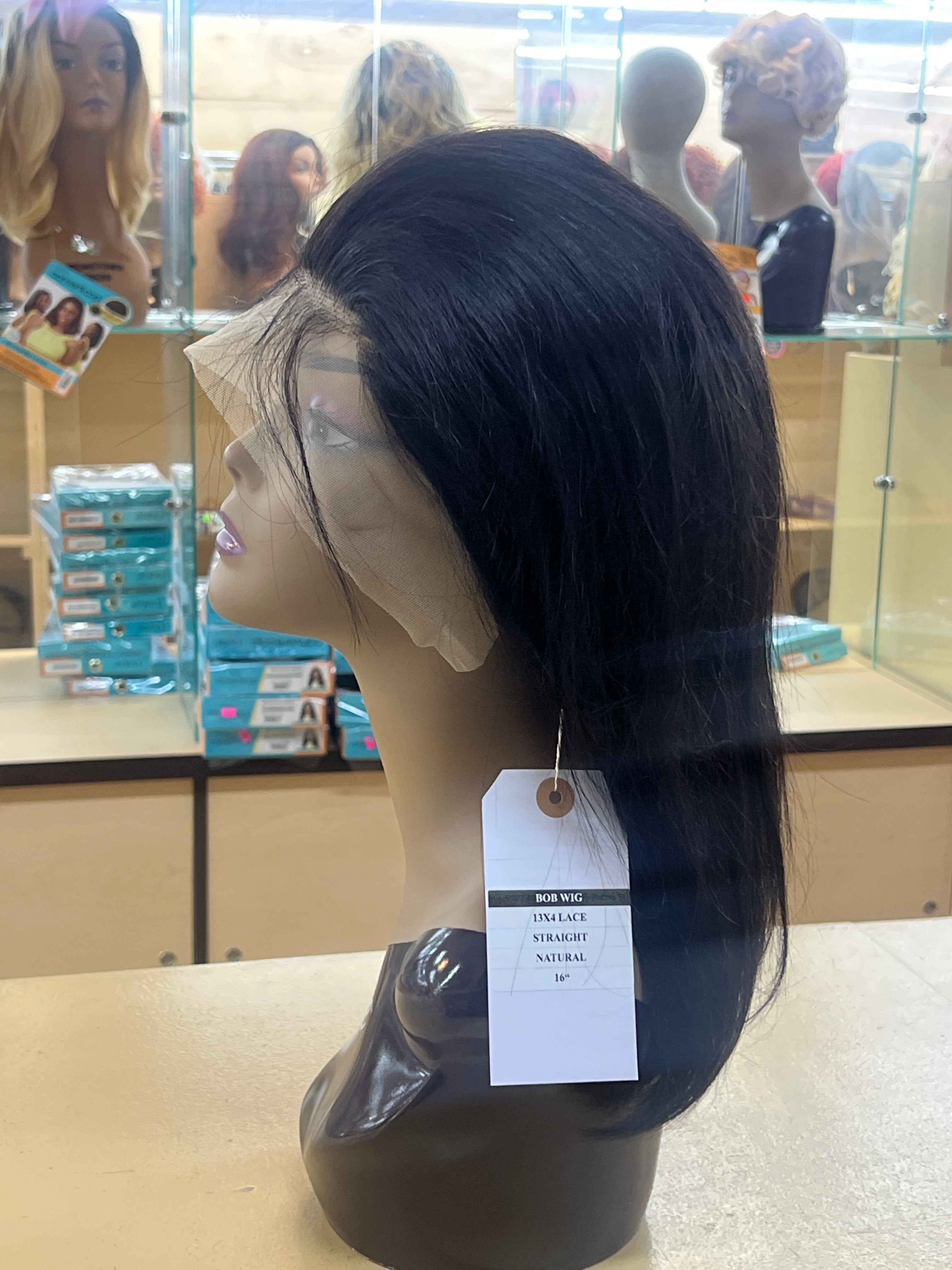 BOB wigs 13x4 natural colour 100% human hair wigs