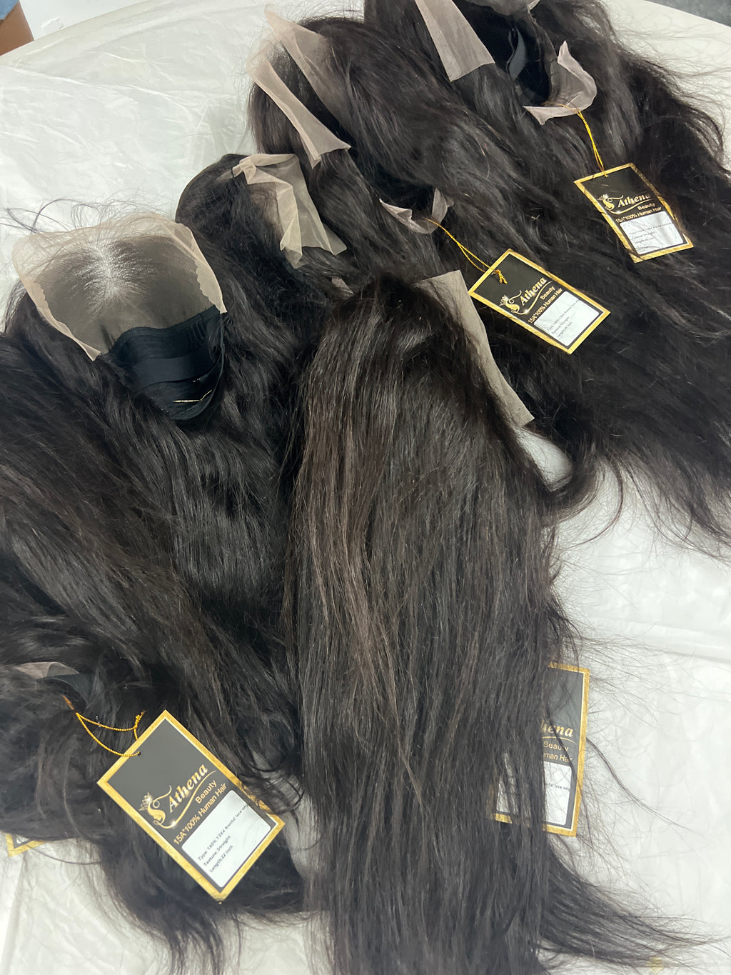 100% human hair wigs 13x4  straight