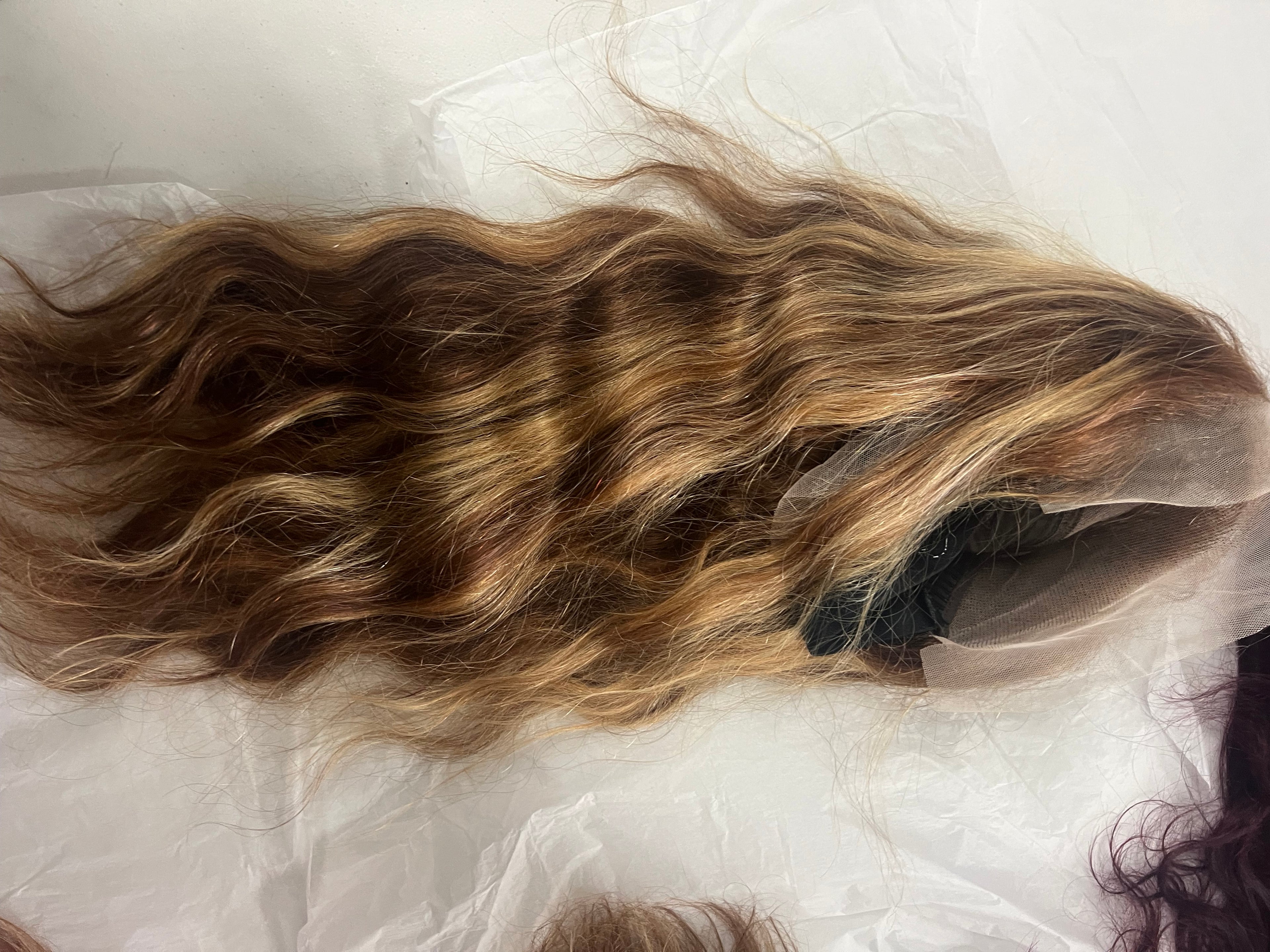 100% human hair wig 24”inch 4/27/30