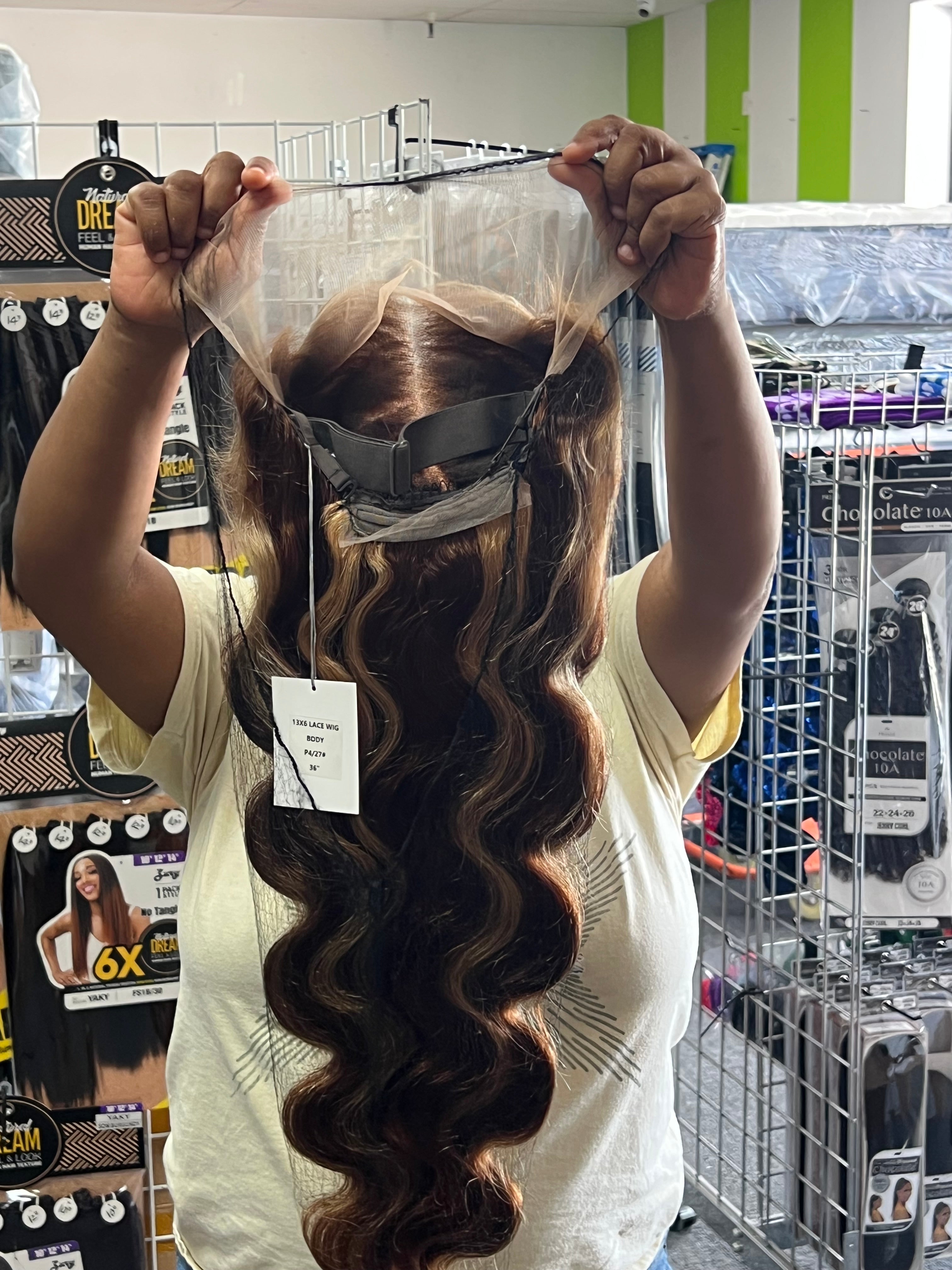 100% human hair wigs 13x6 straight body wave deep wave