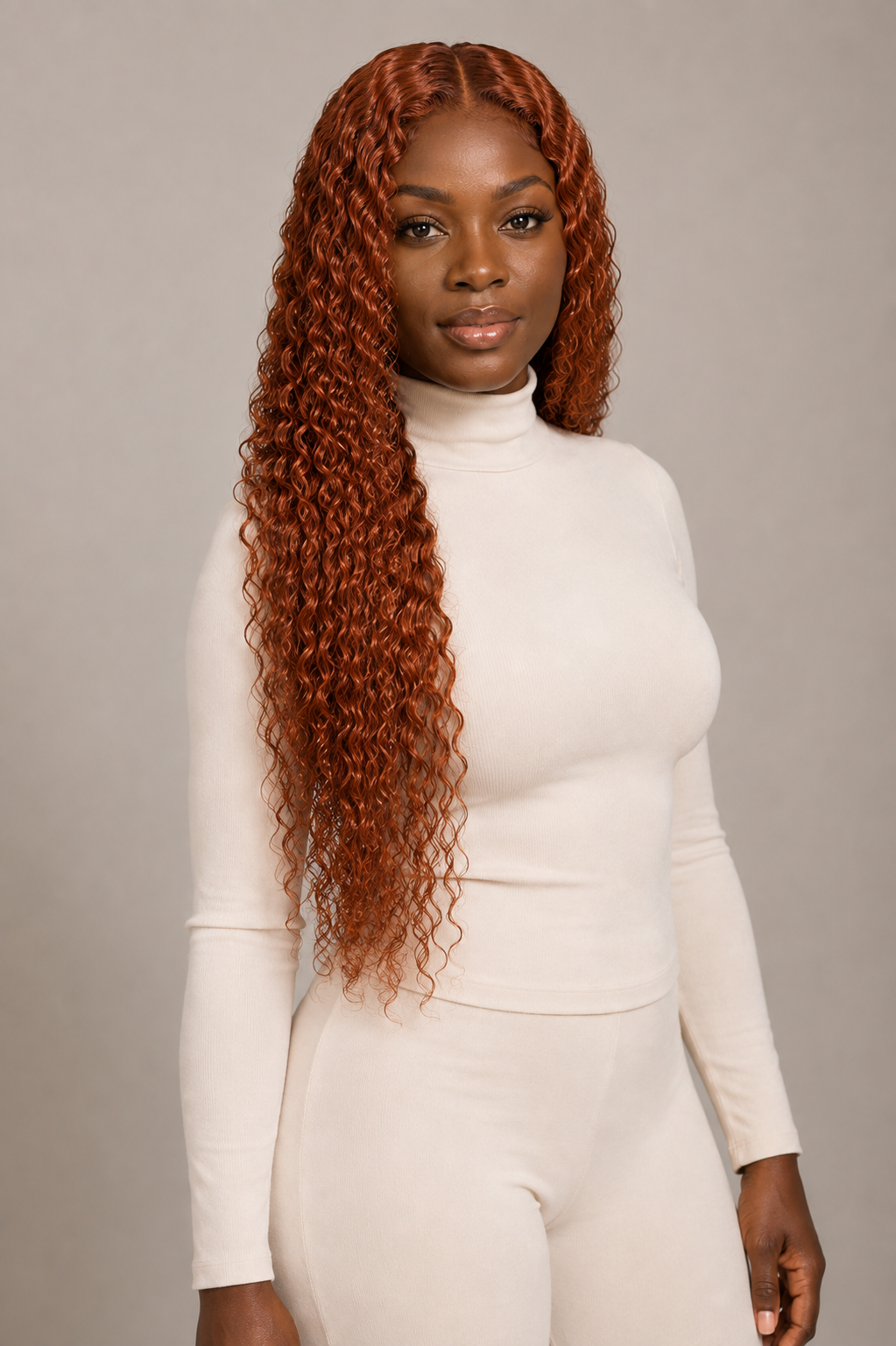 30” Deep Wave 13x6 Lace Front Wig – Color 350 – 100% Human Hair
