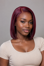 13x4 99j 100% human hair wig bob